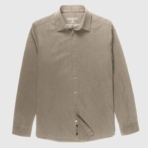 Projek Raw Tan Long Sleeve Knit Shirt